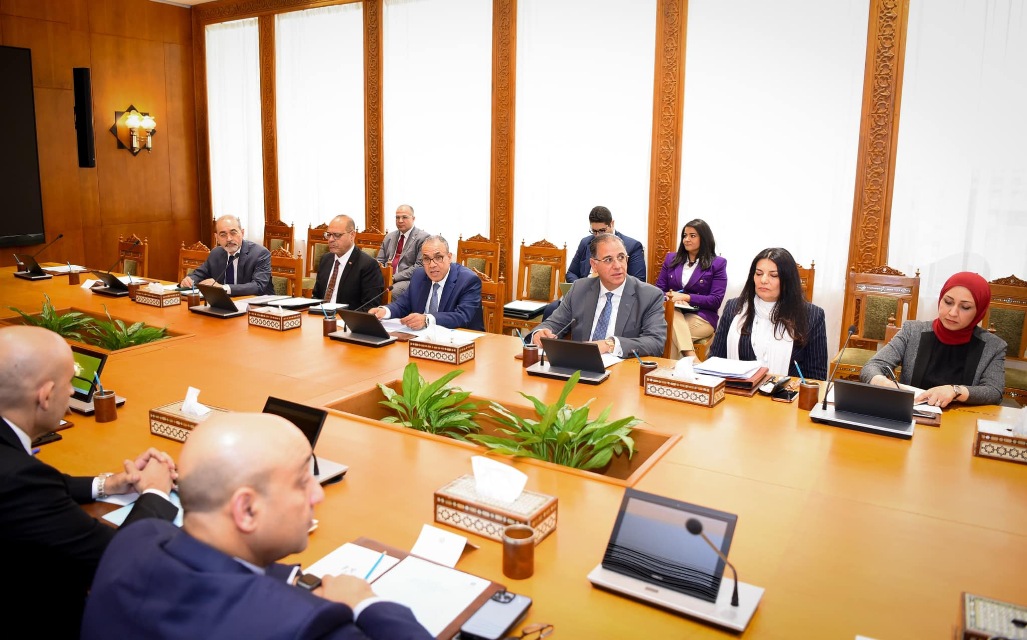 اجتماع وزراء الخارجية والتعليم والتعليم العالي والعمل
