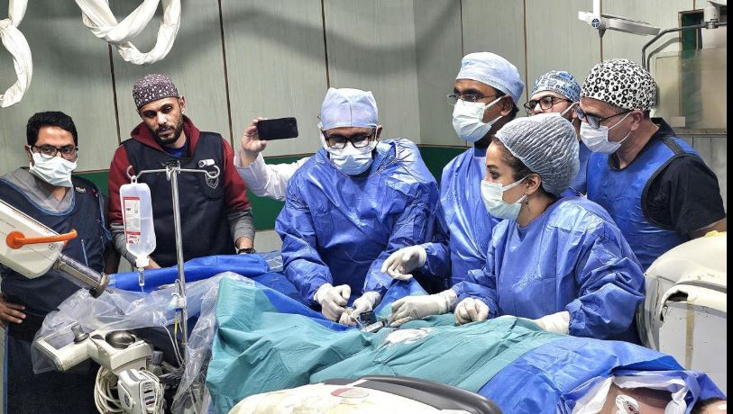 زراعة صمام رئوي