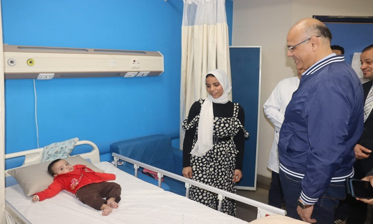 محافظ القليوبية يتفقد مستشفى القناطر الخيرية