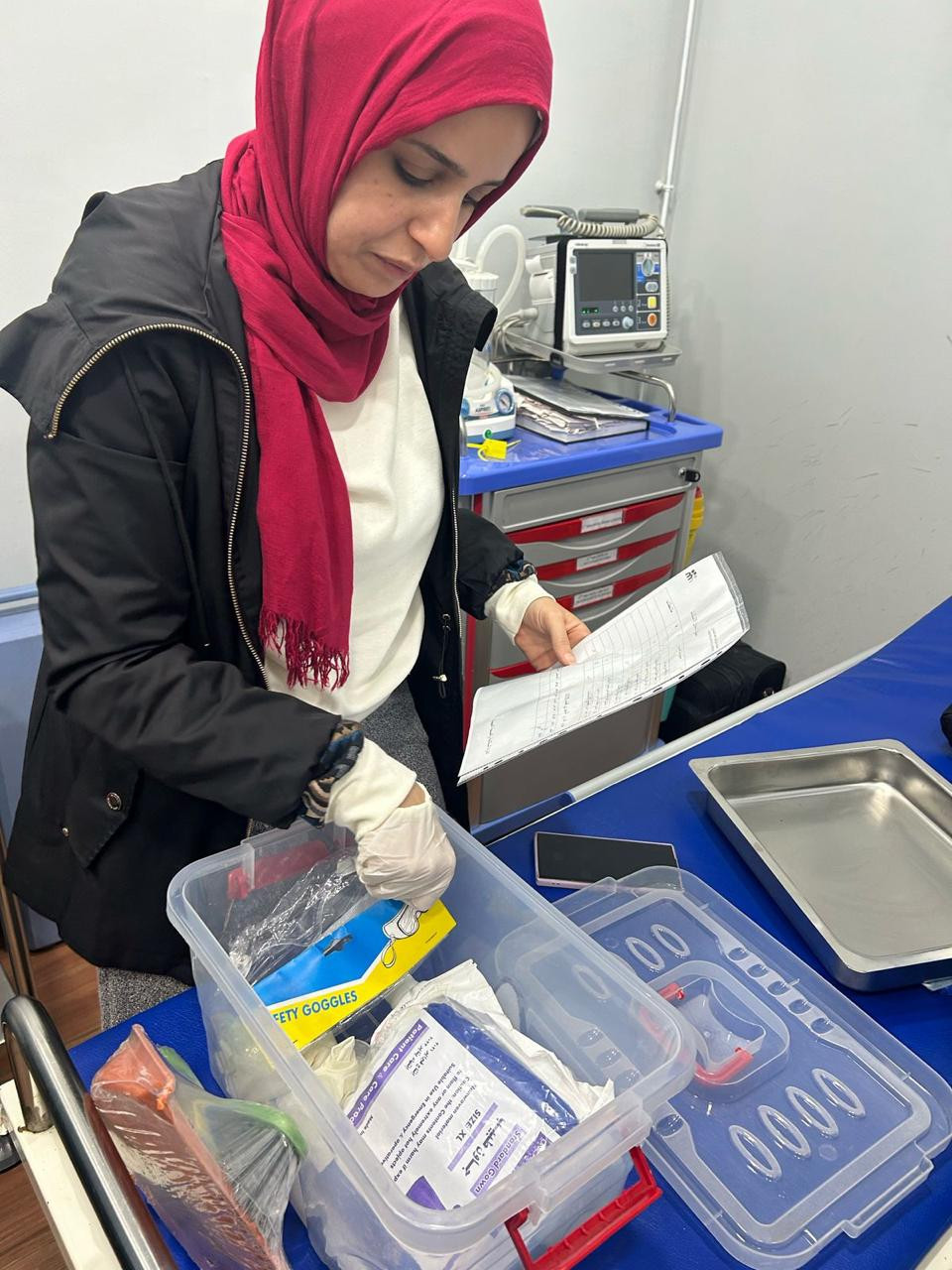المرور على المنشات الصحية