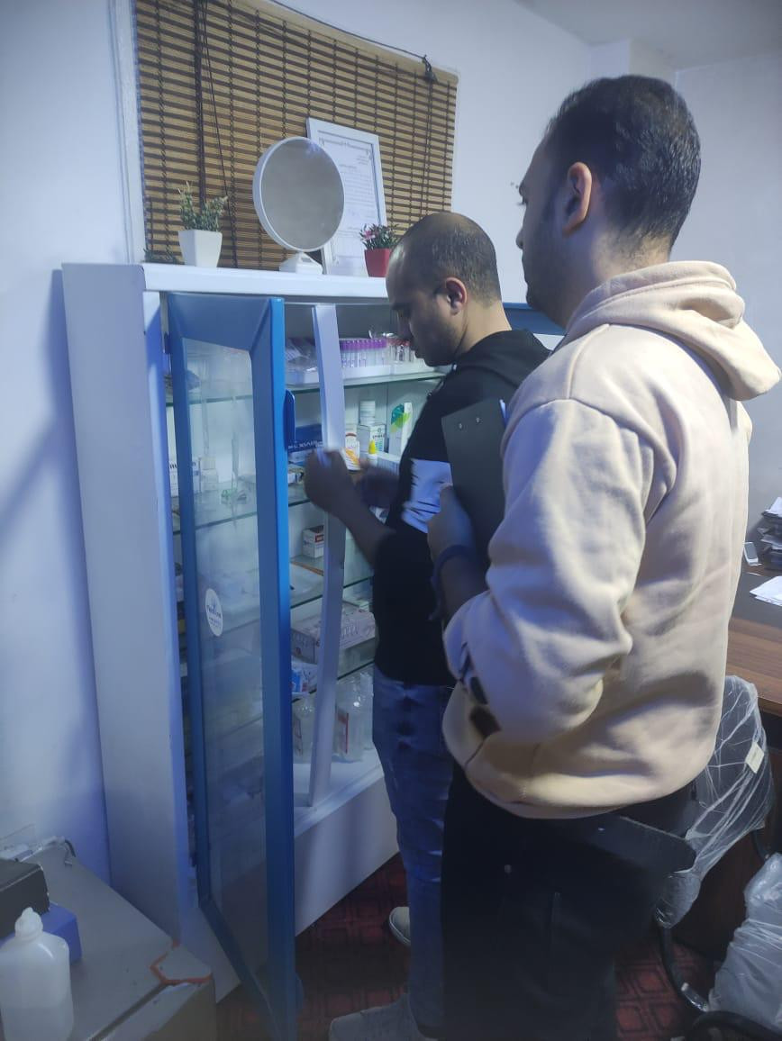 المرور على المنشات الصحية