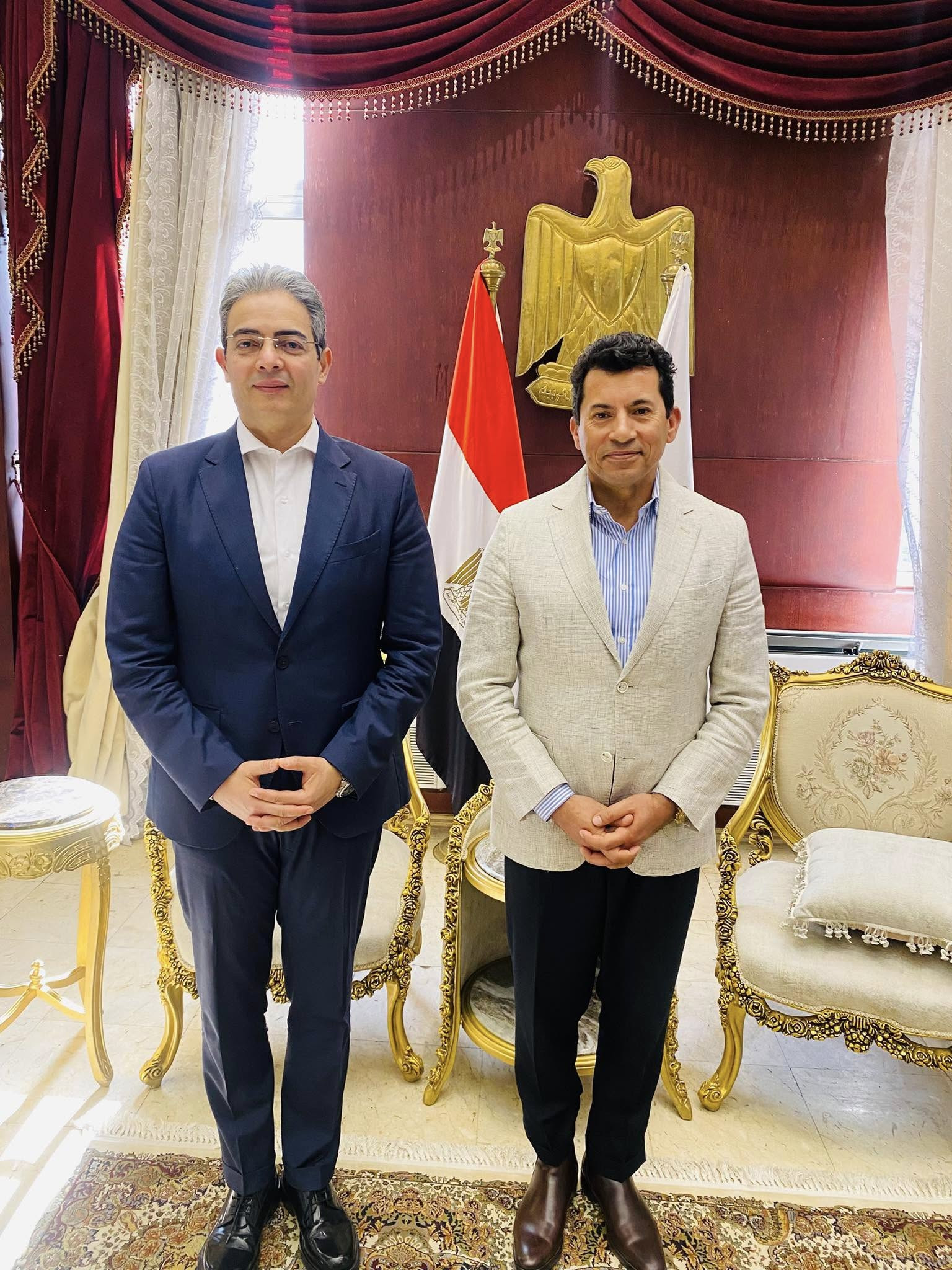 وزير الشباب ونقابة الإعلاميين