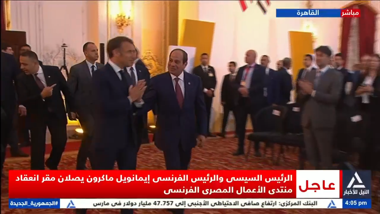 السيسي وماكرون