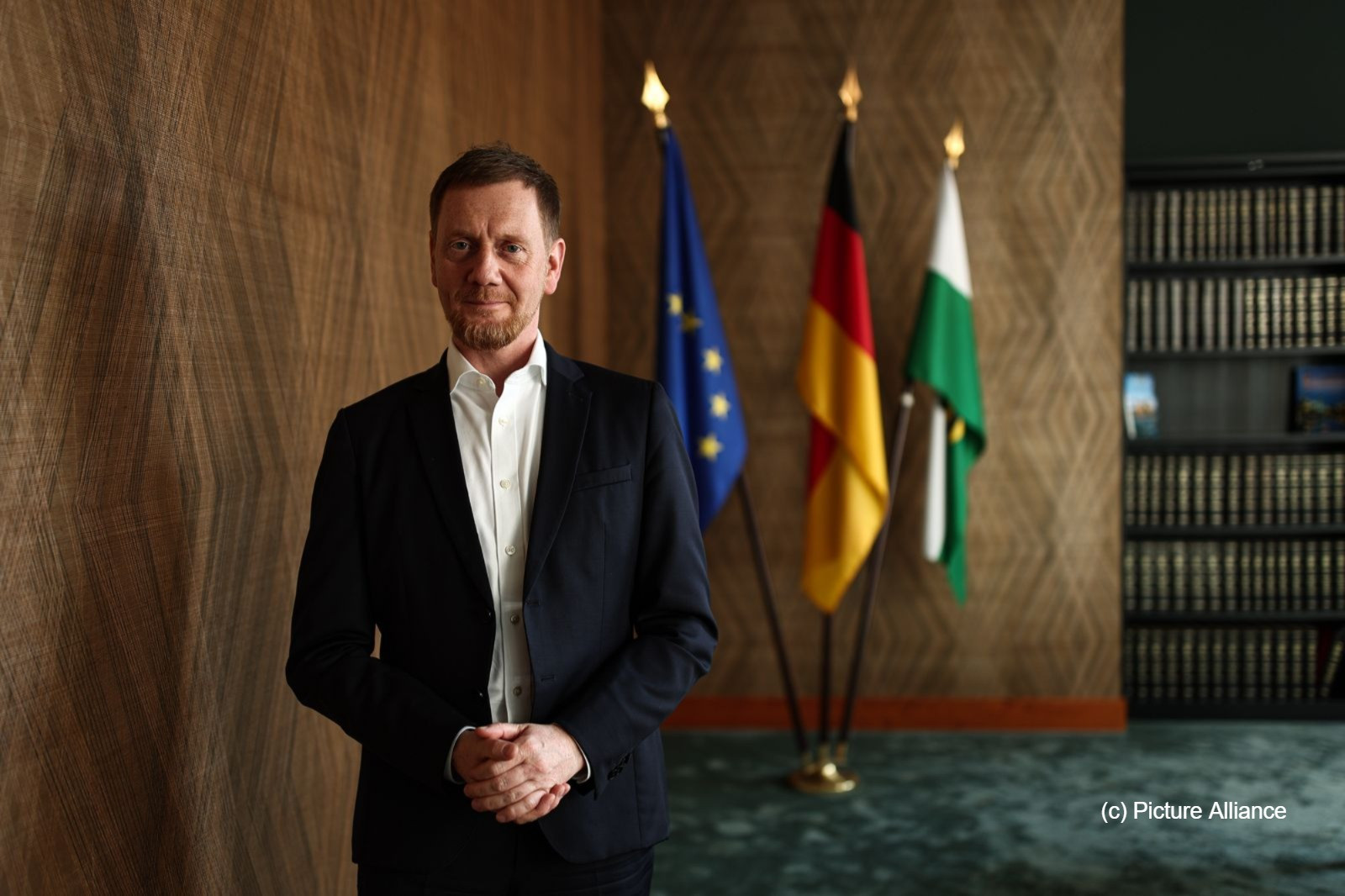 رئيس وزراء ولاية ساكسونيا الألمانية