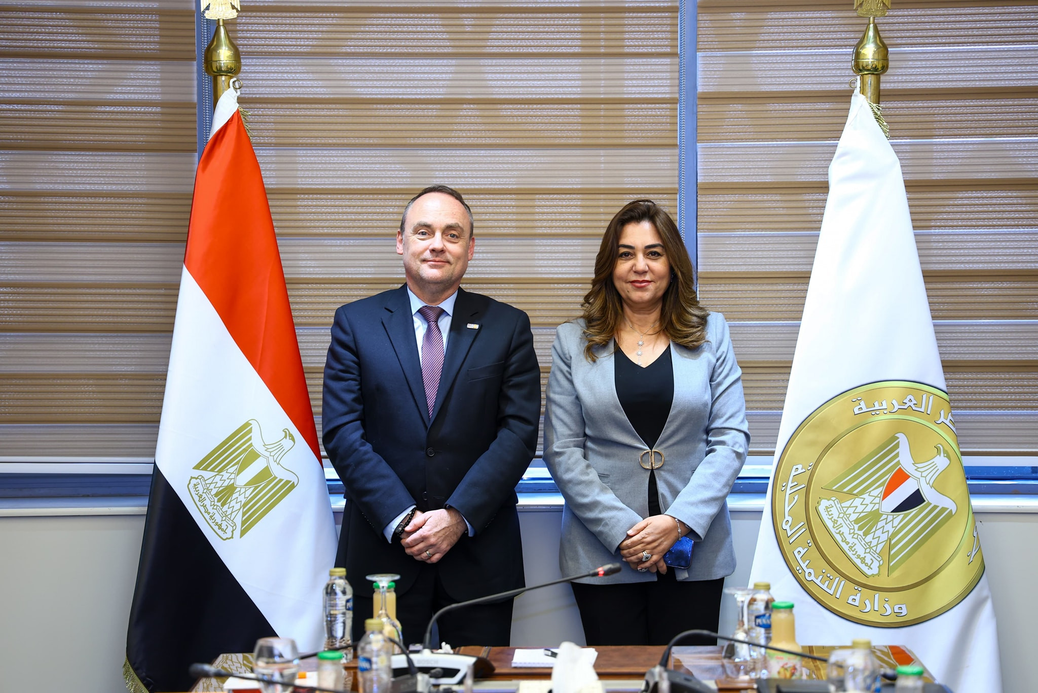 وزيرة التنمية المحلية