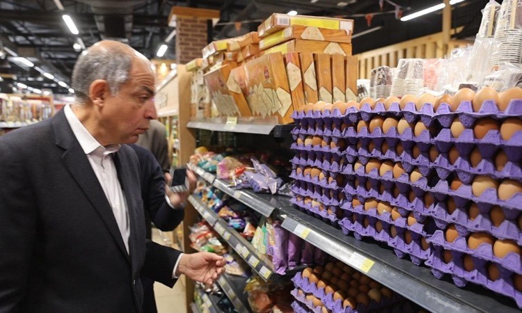 محافظ المنيا يطرح كرتونة البيض بـ 120جنيهًا دعمًا للمواطنين في أعياد ا