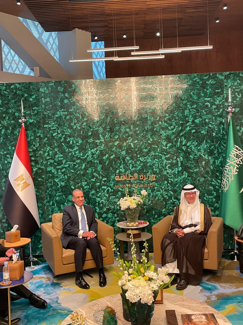 وزير الخارجية ووزير الطاقة السعودي