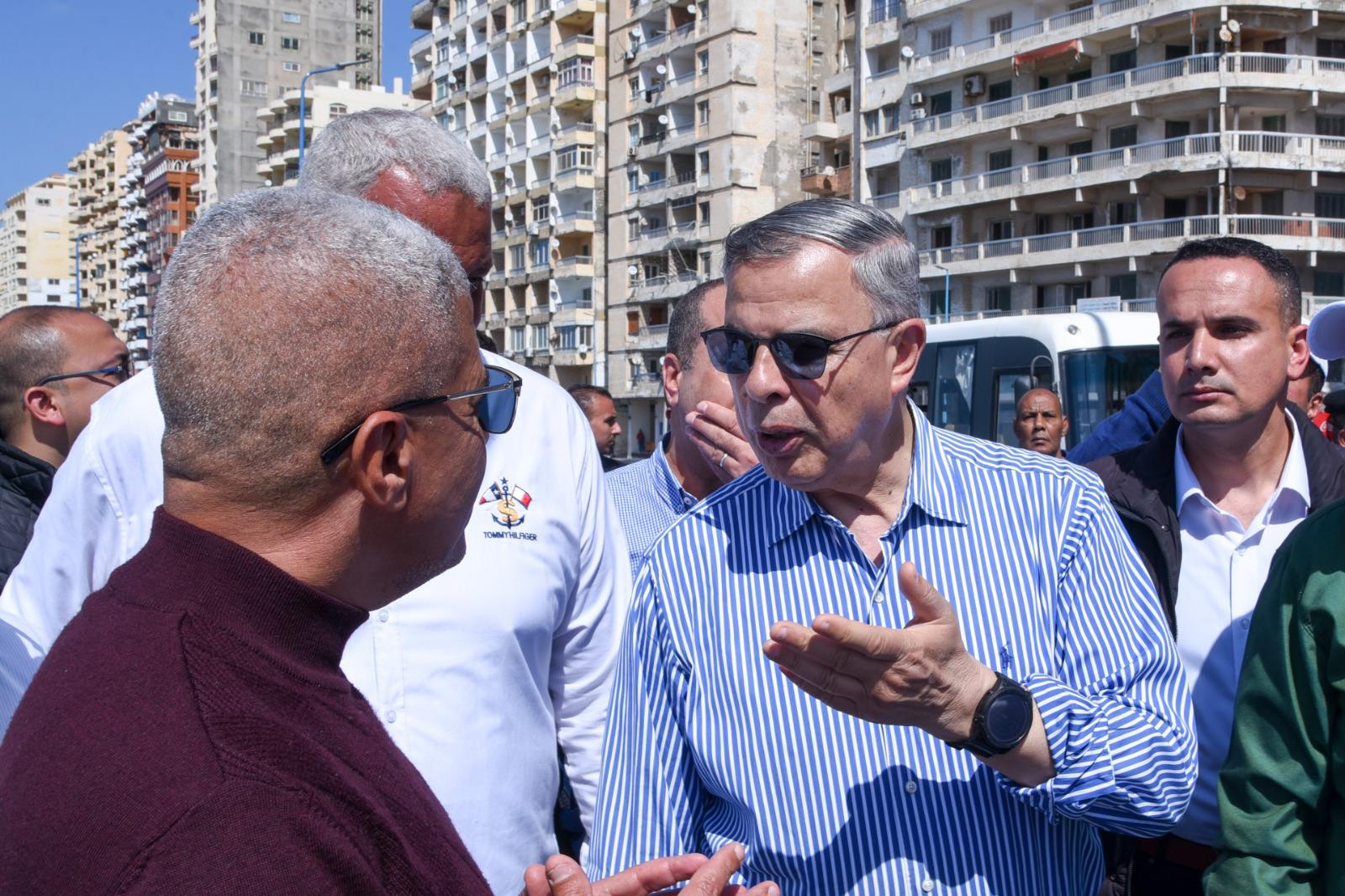 جولة محافظ الأسكندرية