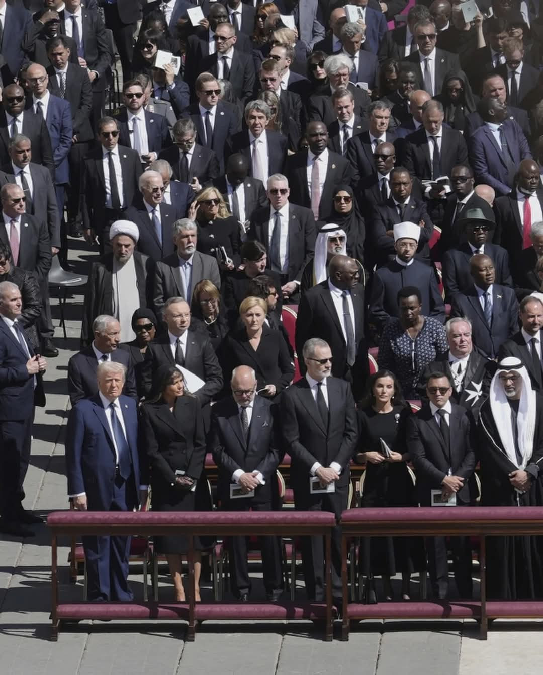 وزير الأوقاف في جنازة البابا فرنسيس