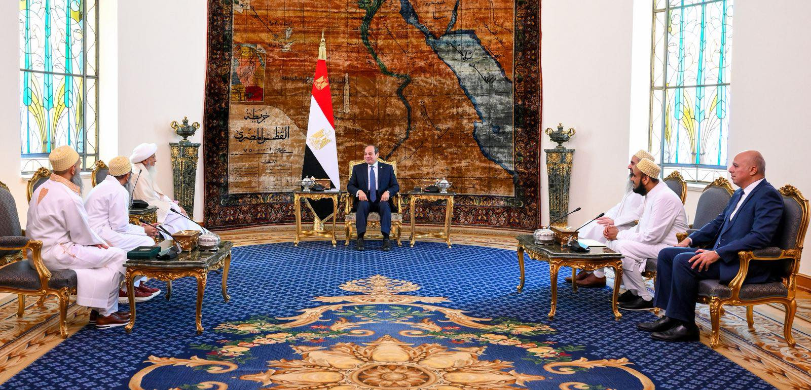 الرئيس السيسي وسلطان البهرة