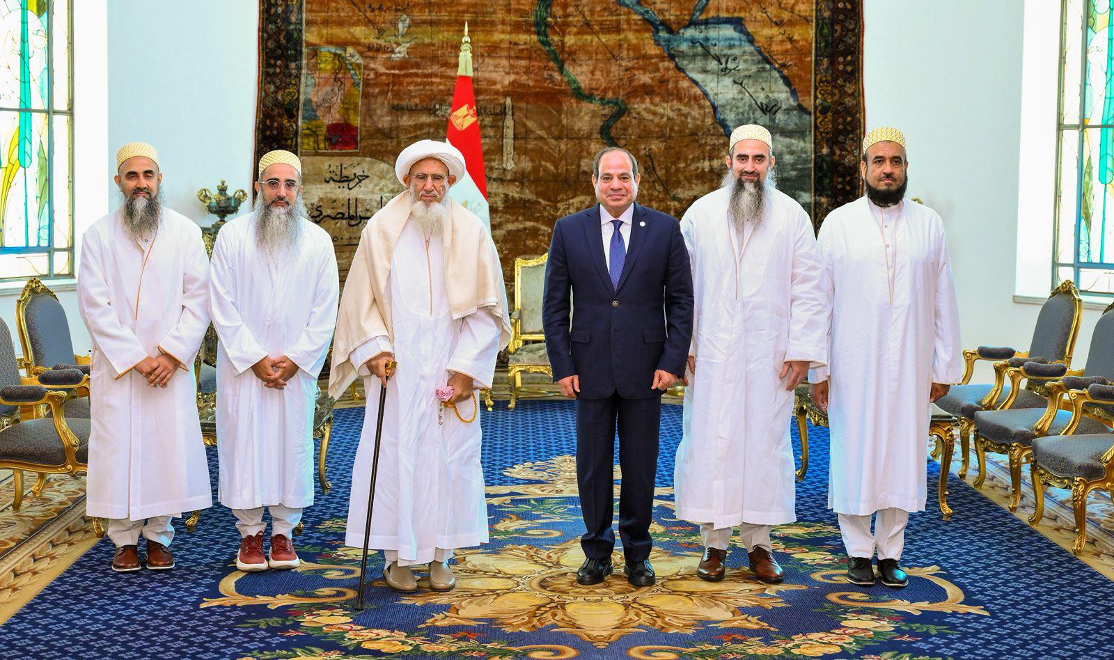 الرئيس السيسي وسلطان البهرة