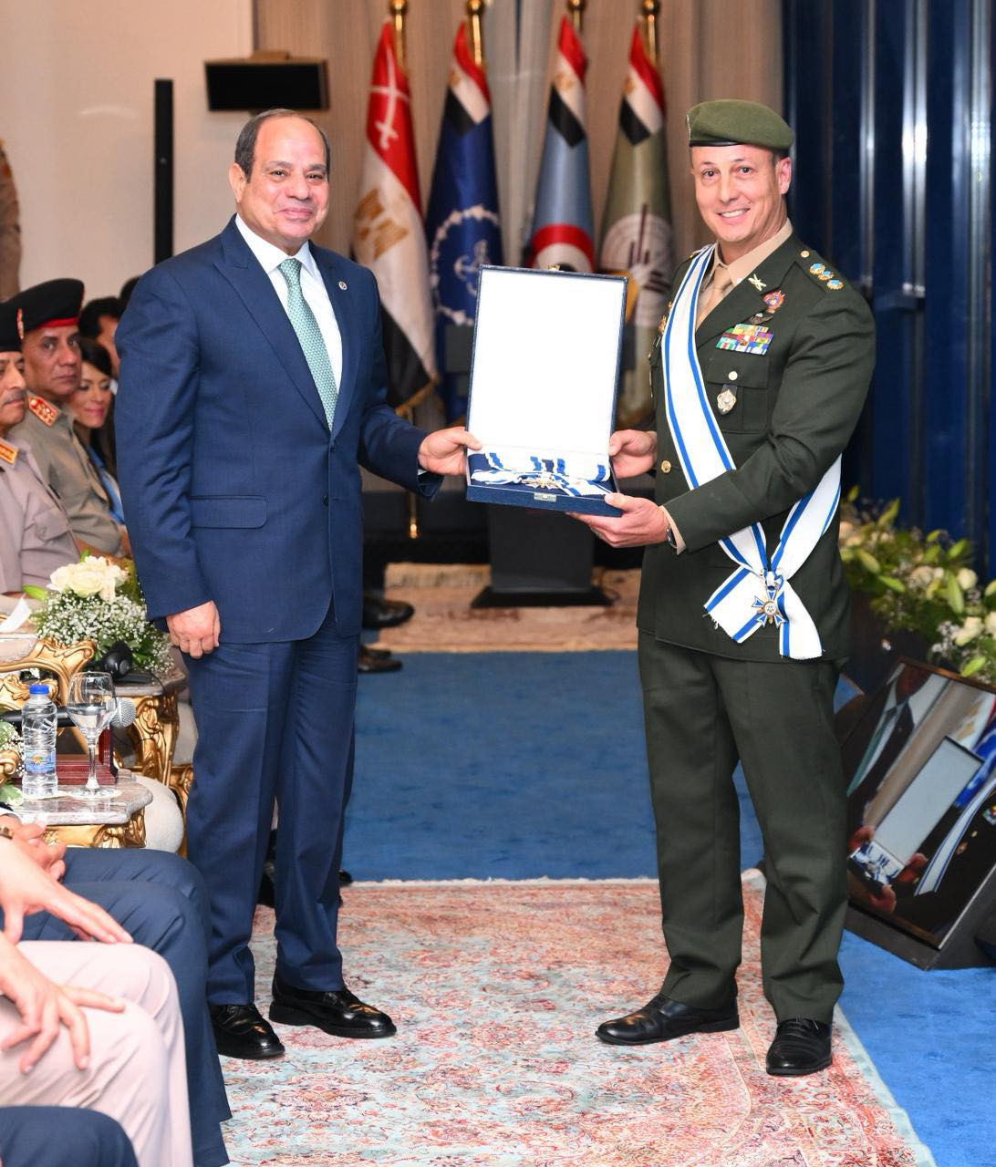 الرئيس في افتتاح بطولة العالم العسكرية للفروسية