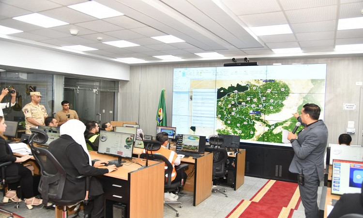 محافظ الفيوم ــ مركز السيطرة