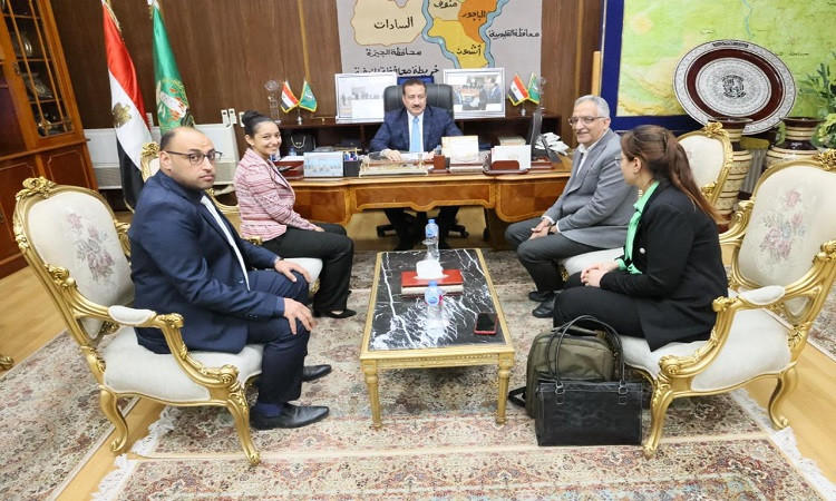 محافظ المنوفية يلتقي