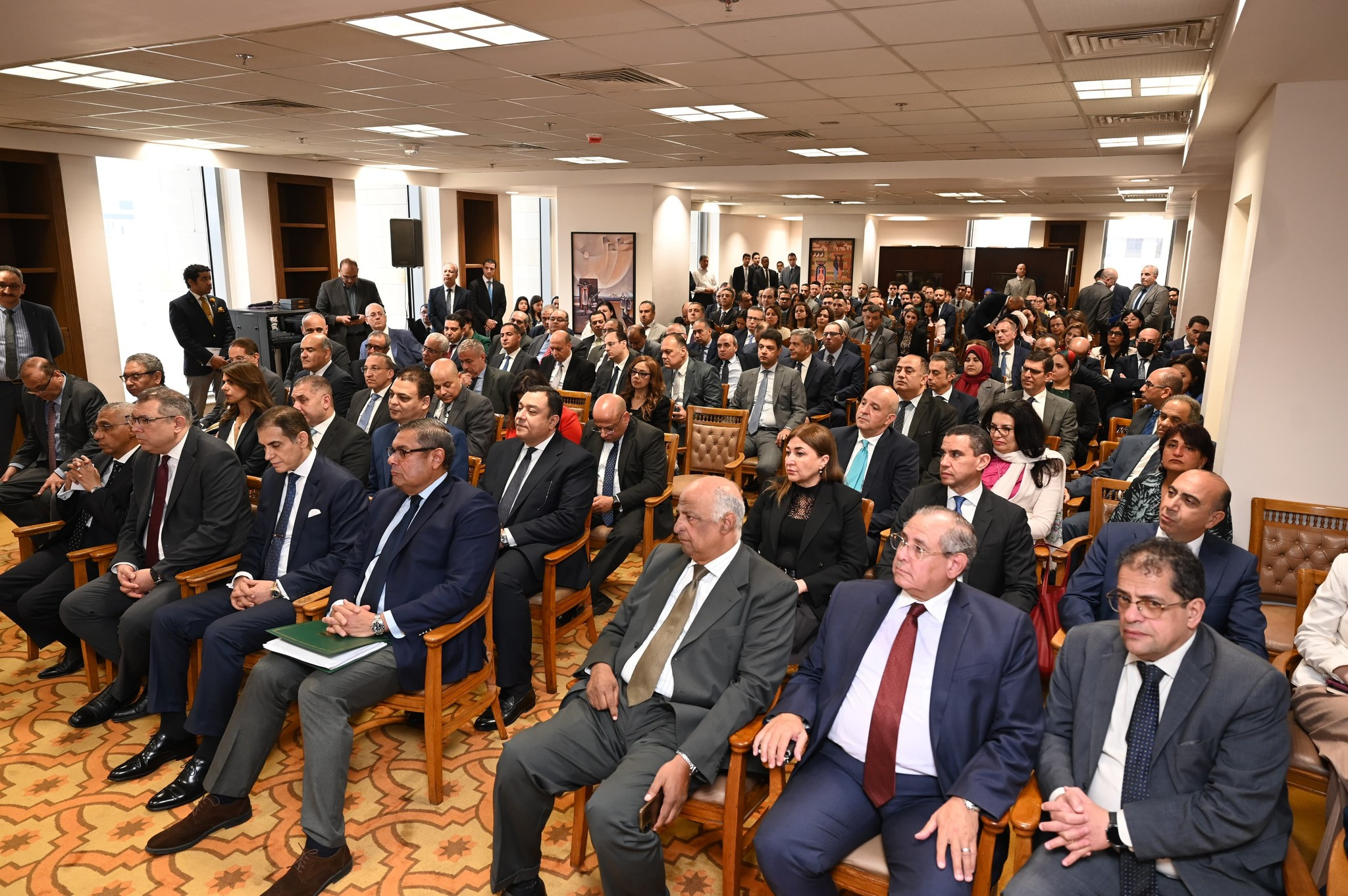 وزيرا الخارجية والصناعة والنقل