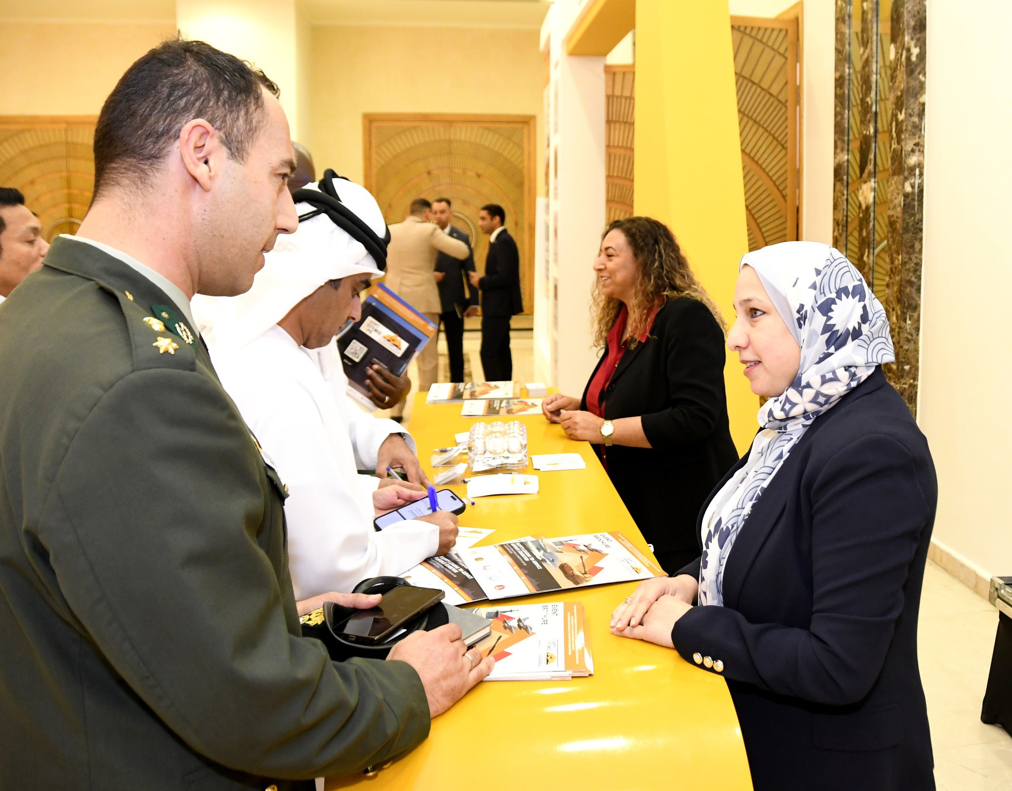 حفل للملحقين العسكريين