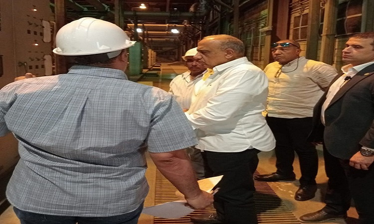 وزير الكهرباء يتفقد محطة محولات باسوس ومحطة توليد كهرباء شبرا الخيمة