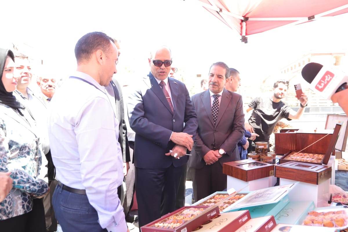 وزير العمل ومحافظ دمياط