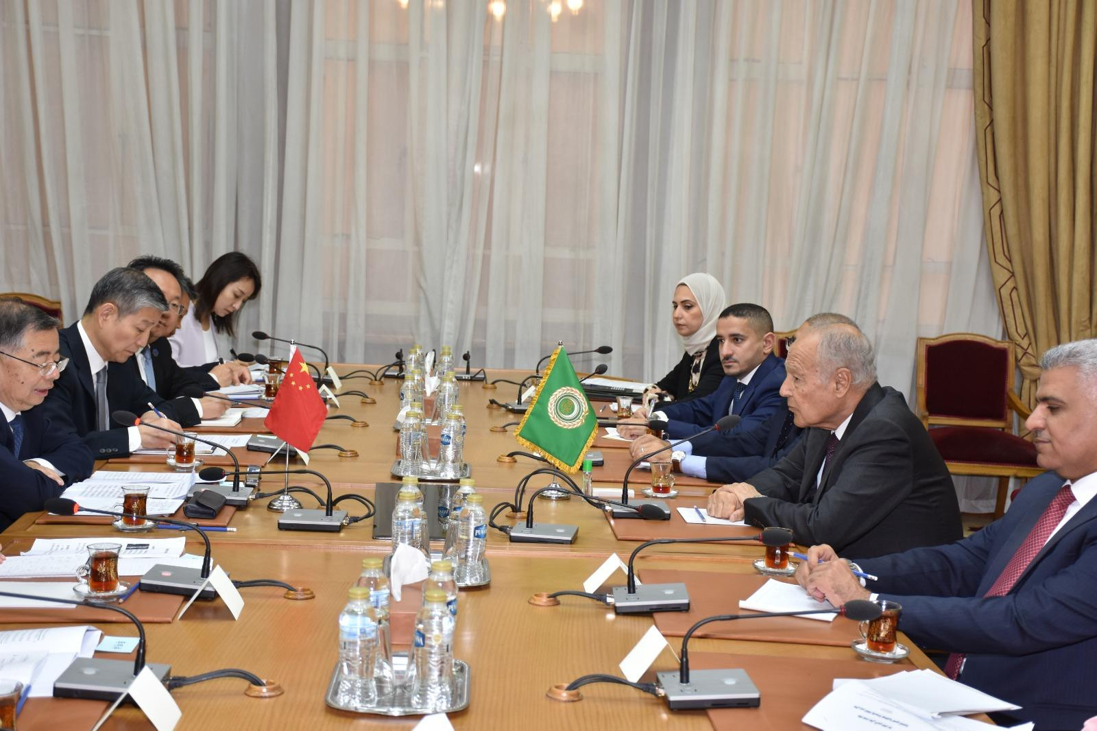 ابو الغيط والصين