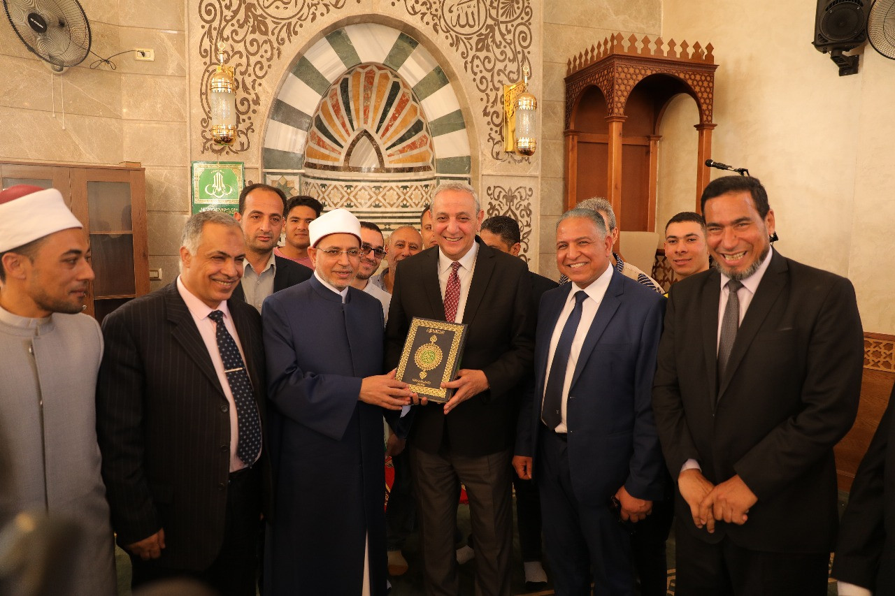 رئيس جامعة الأزهر ومحافظ الغربية