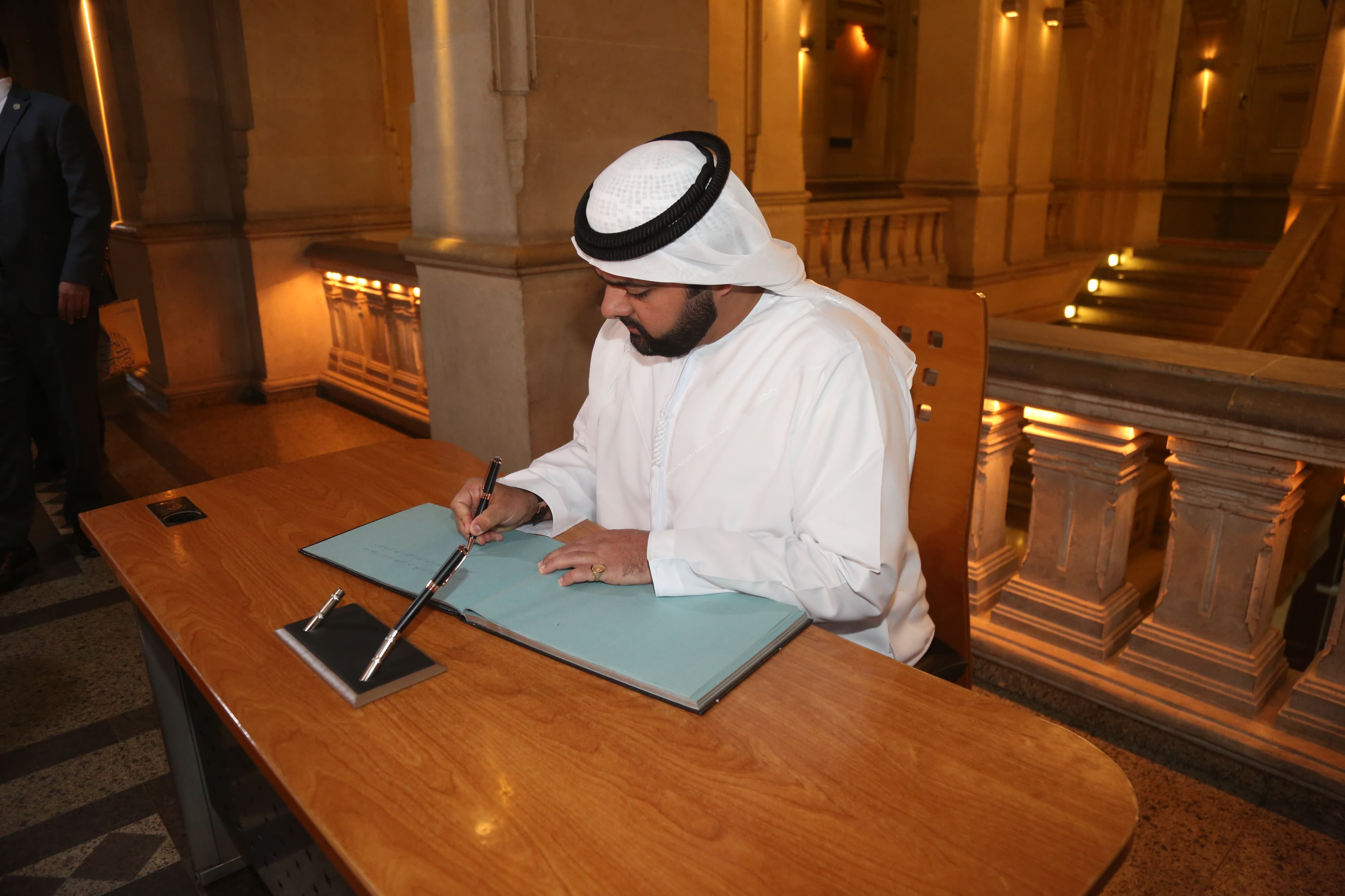 وزير الثقافة وولي عهد الفجيرة