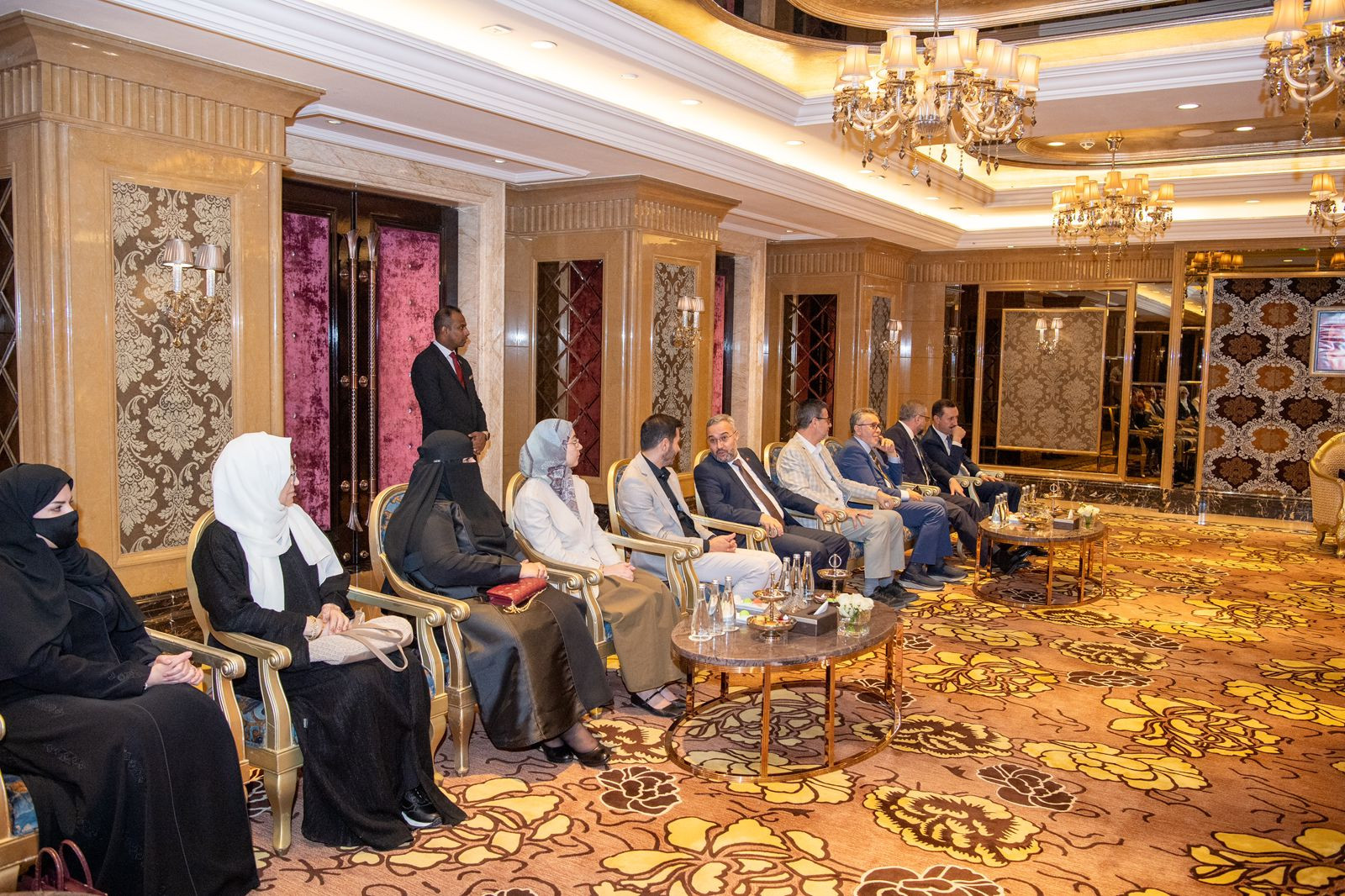 وزير الشؤون الإسلامية السعودي ورئيس الشؤون الدينية التركي