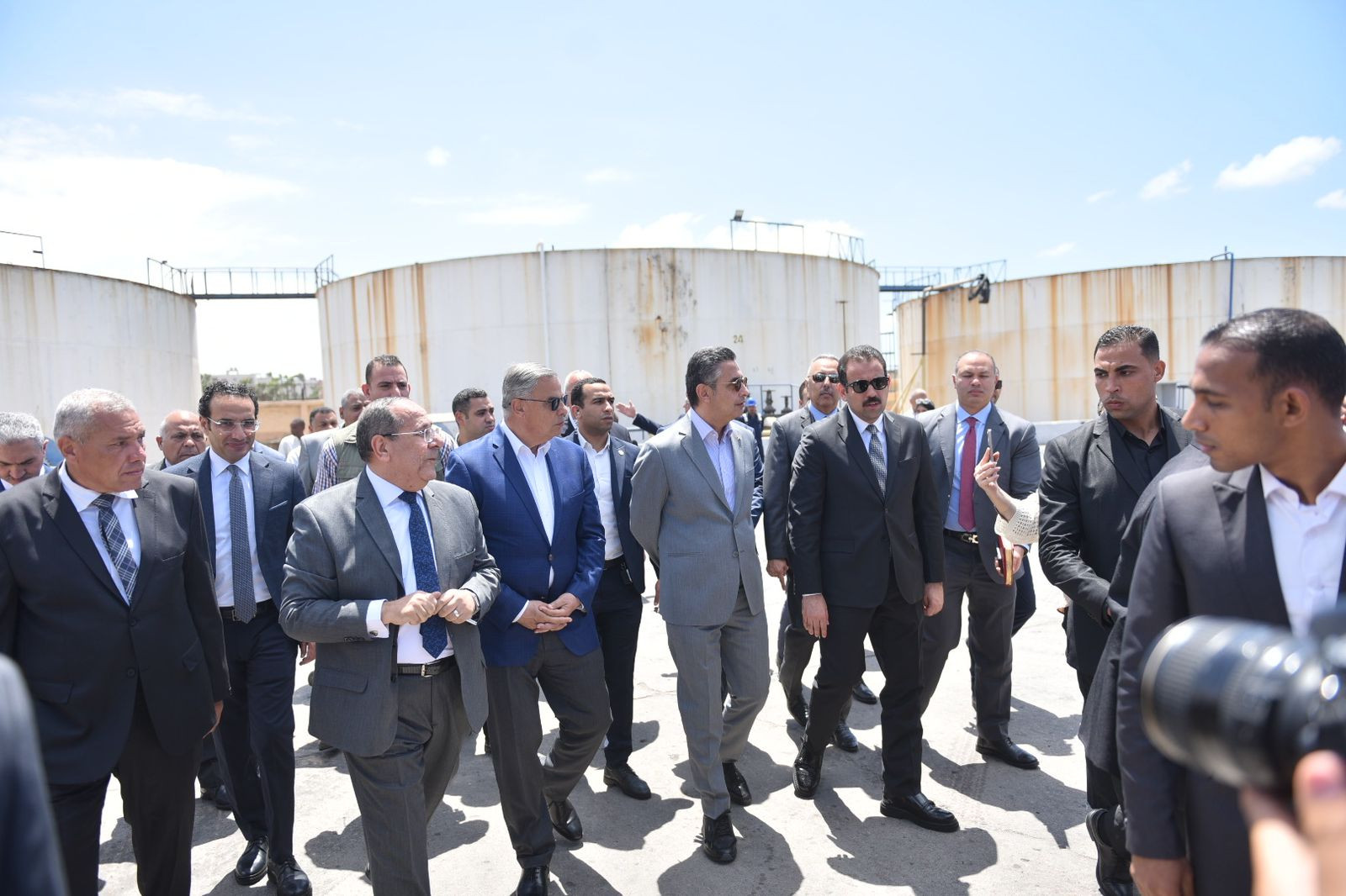 وزير التموين ومحافظ الأسكندرية