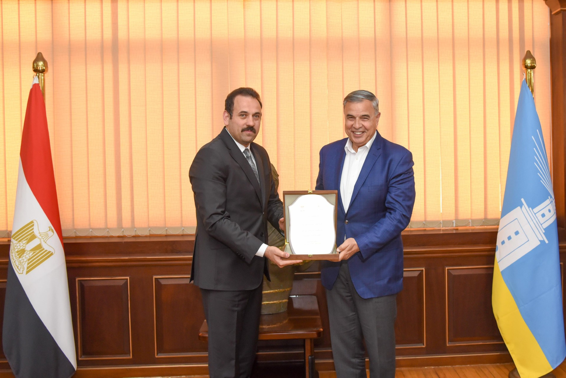 وزير التموين ومحافظ الأسكندرية