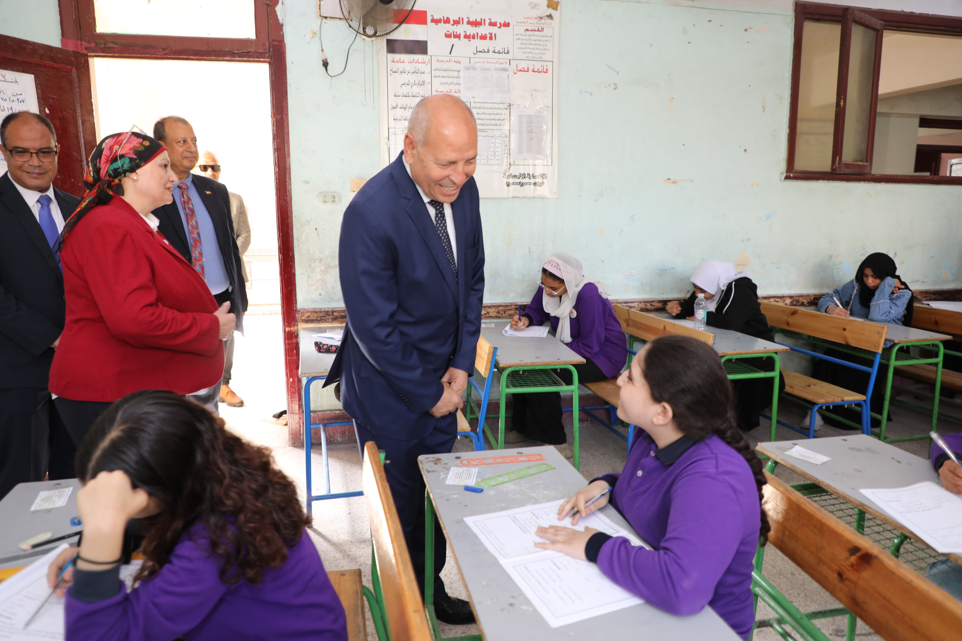 امتحانات الاعدادية بالسيدة