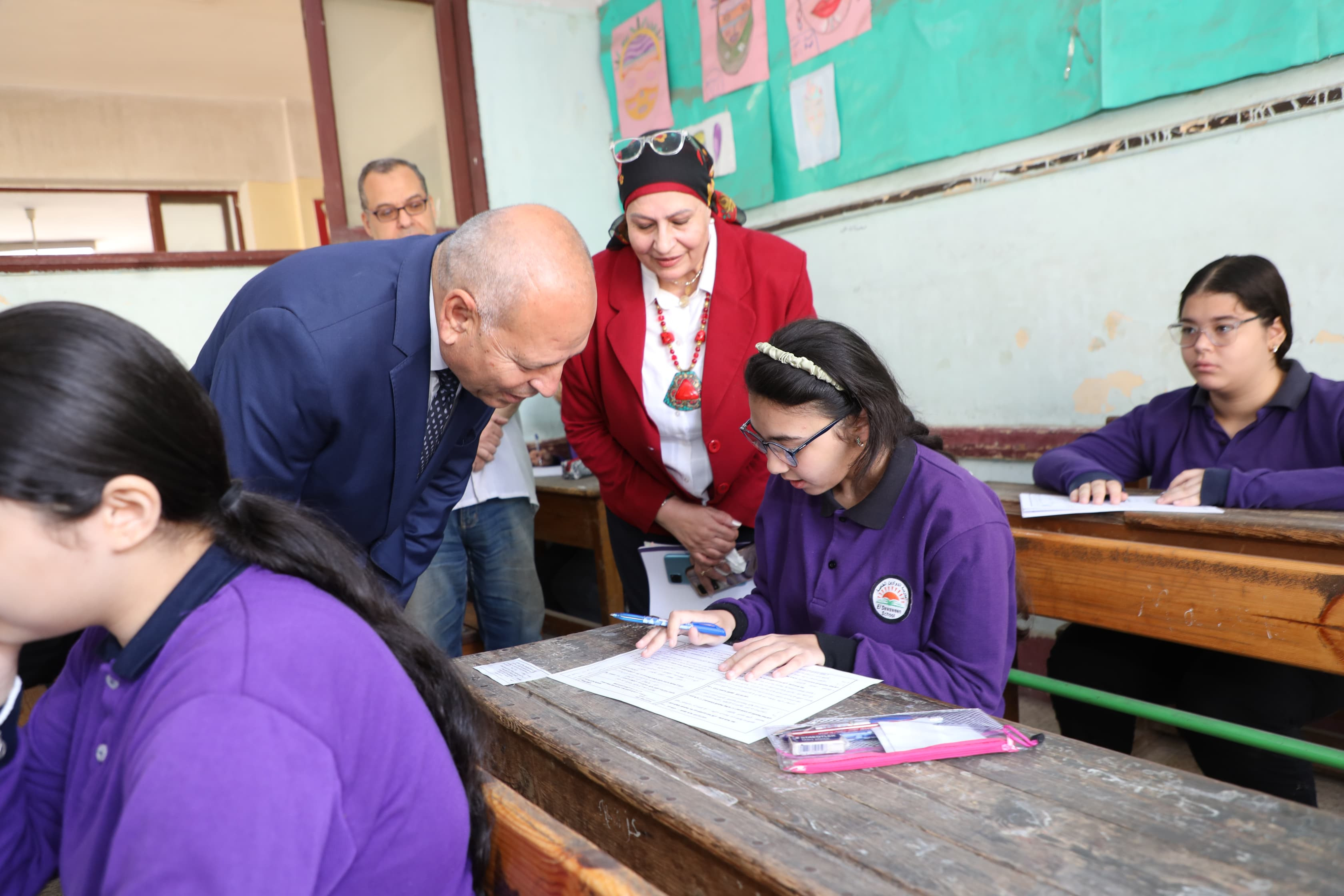 امتحانات الاعدادية بالسيدة