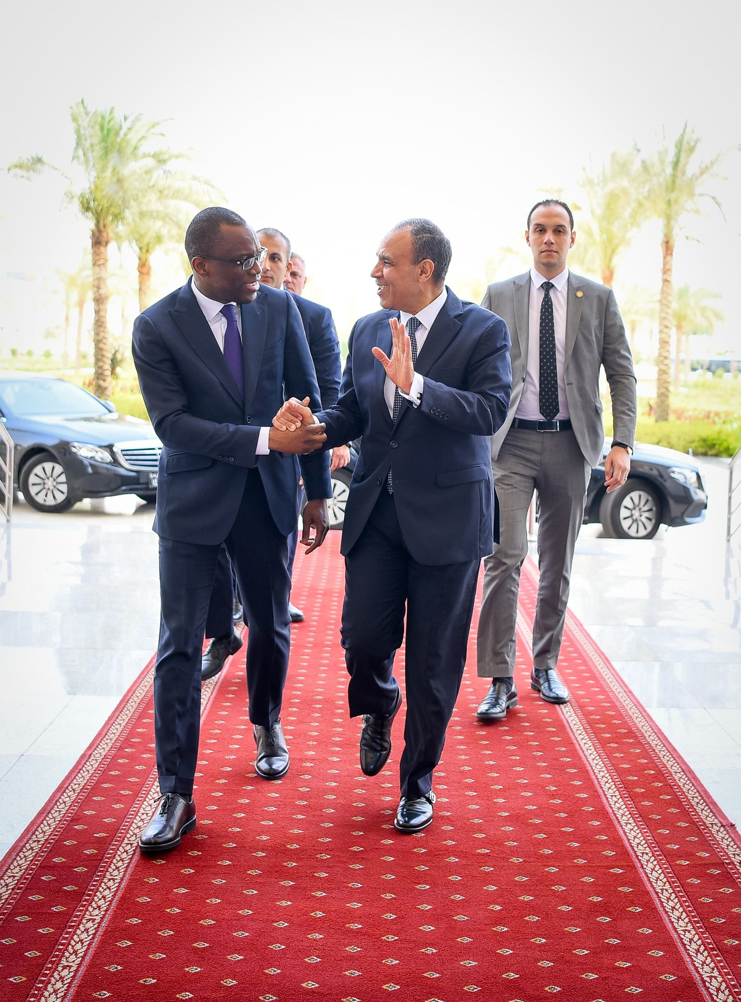 عبد العاطي ووزير خارجية بنين