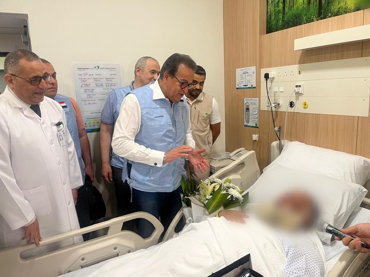 وزير الصحة بالحج