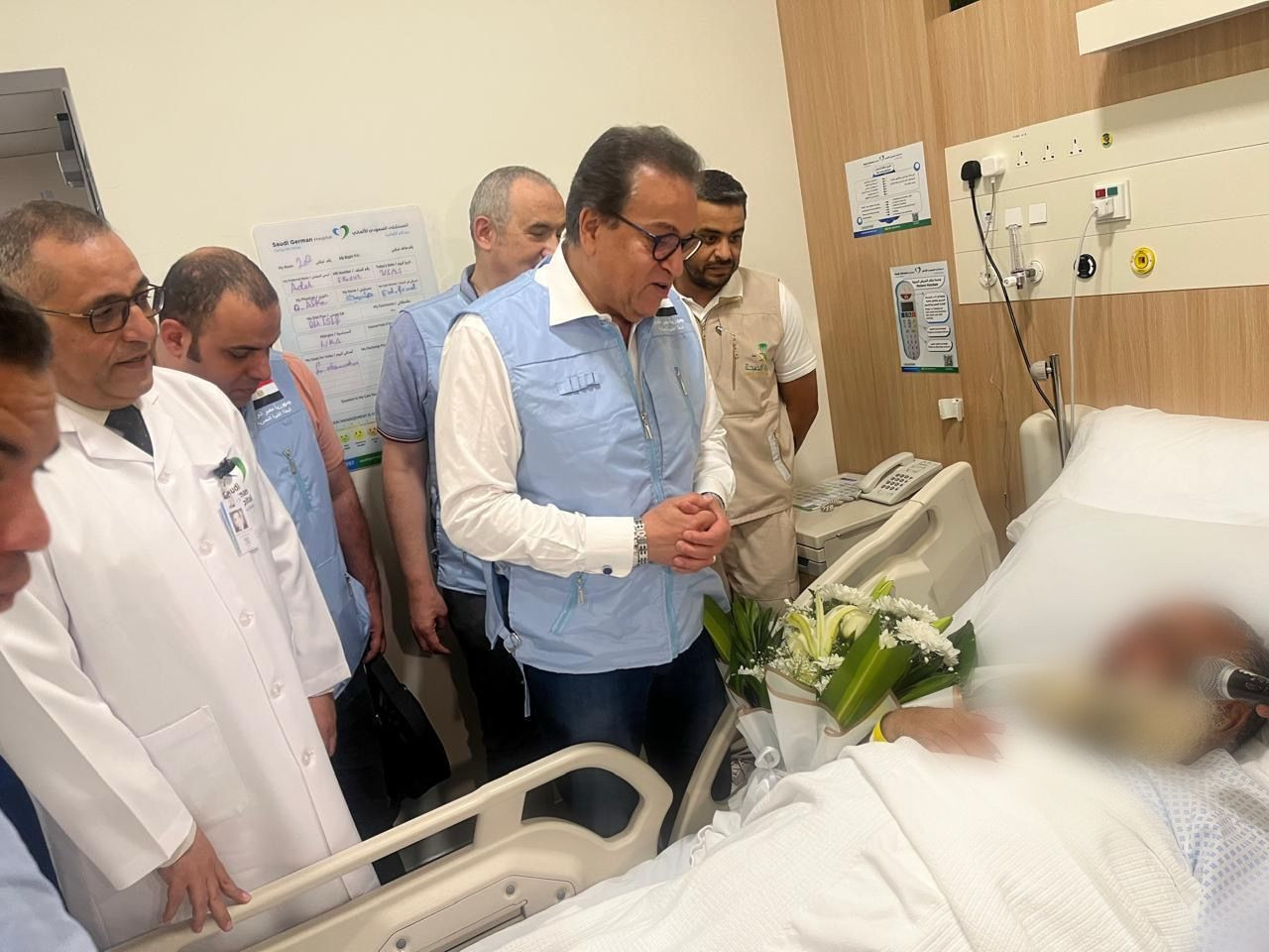 وزير الصحة بالحج