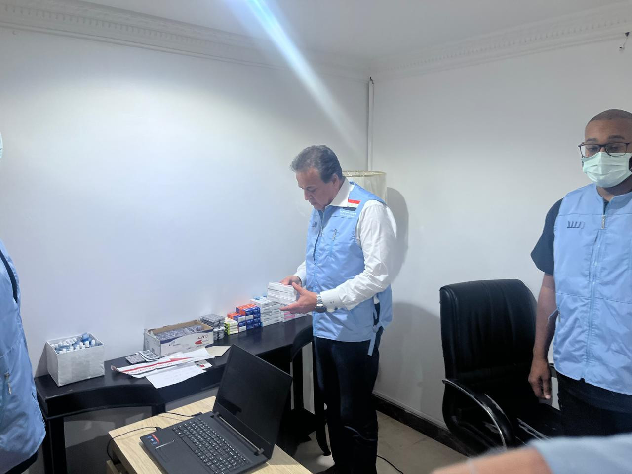 وزير الصحة بالحج