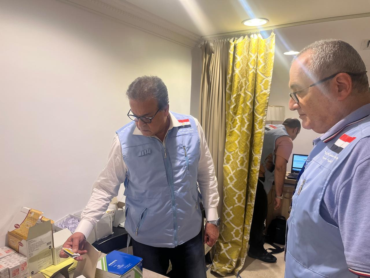 وزير الصحة بالحج