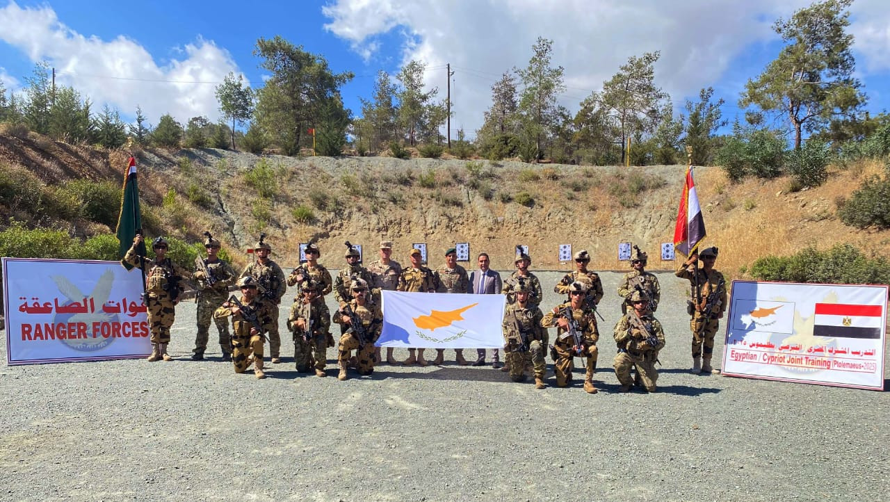 مصر وقبرص تنفذان التدريب المشترك