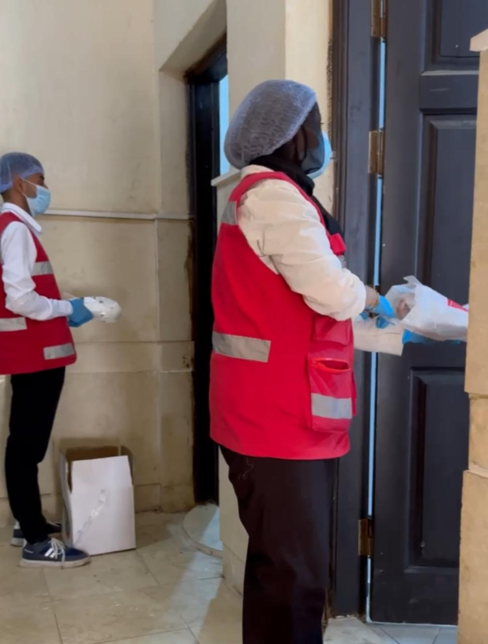 توزيع اللحوم