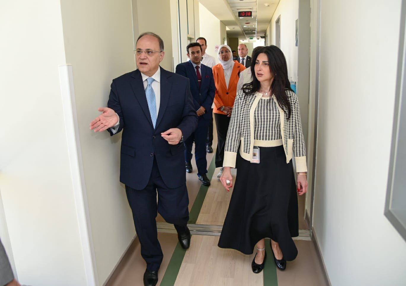 رئيس هيئة الدواء بمستشفى اهل مصر