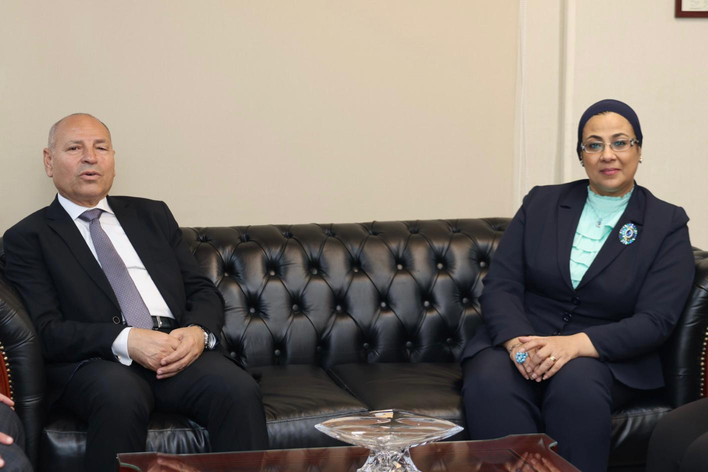 رئيس القومي للمرأة ومحافظ القاهرة