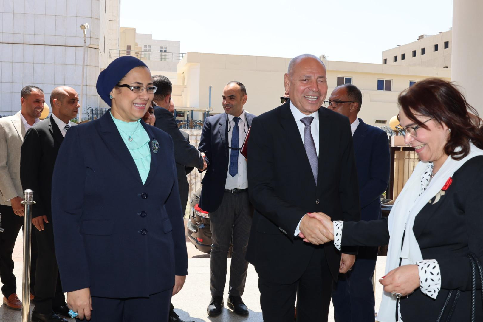 رئيس القومي للمرأة ومحافظ القاهرة