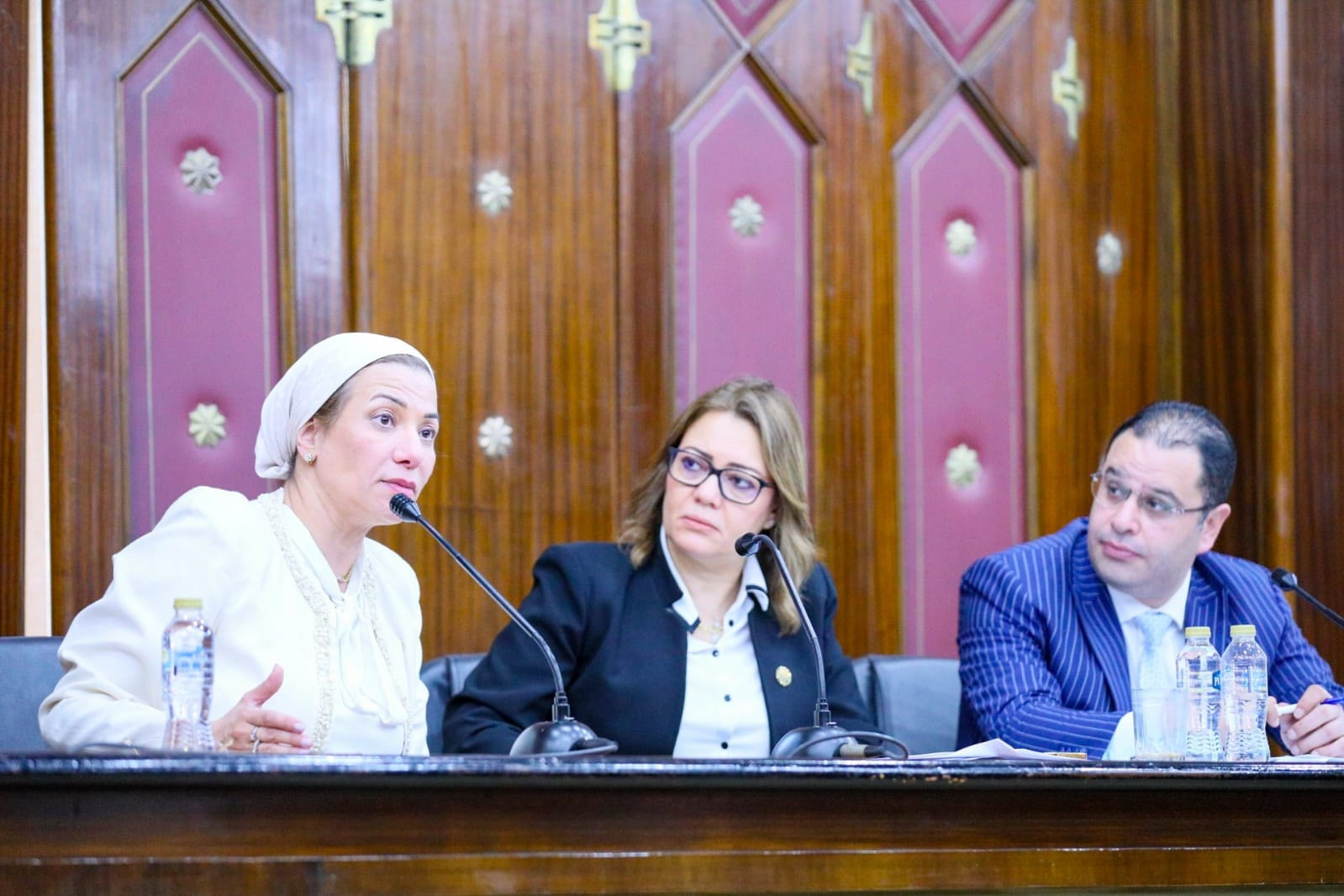 وزيرة البيئة