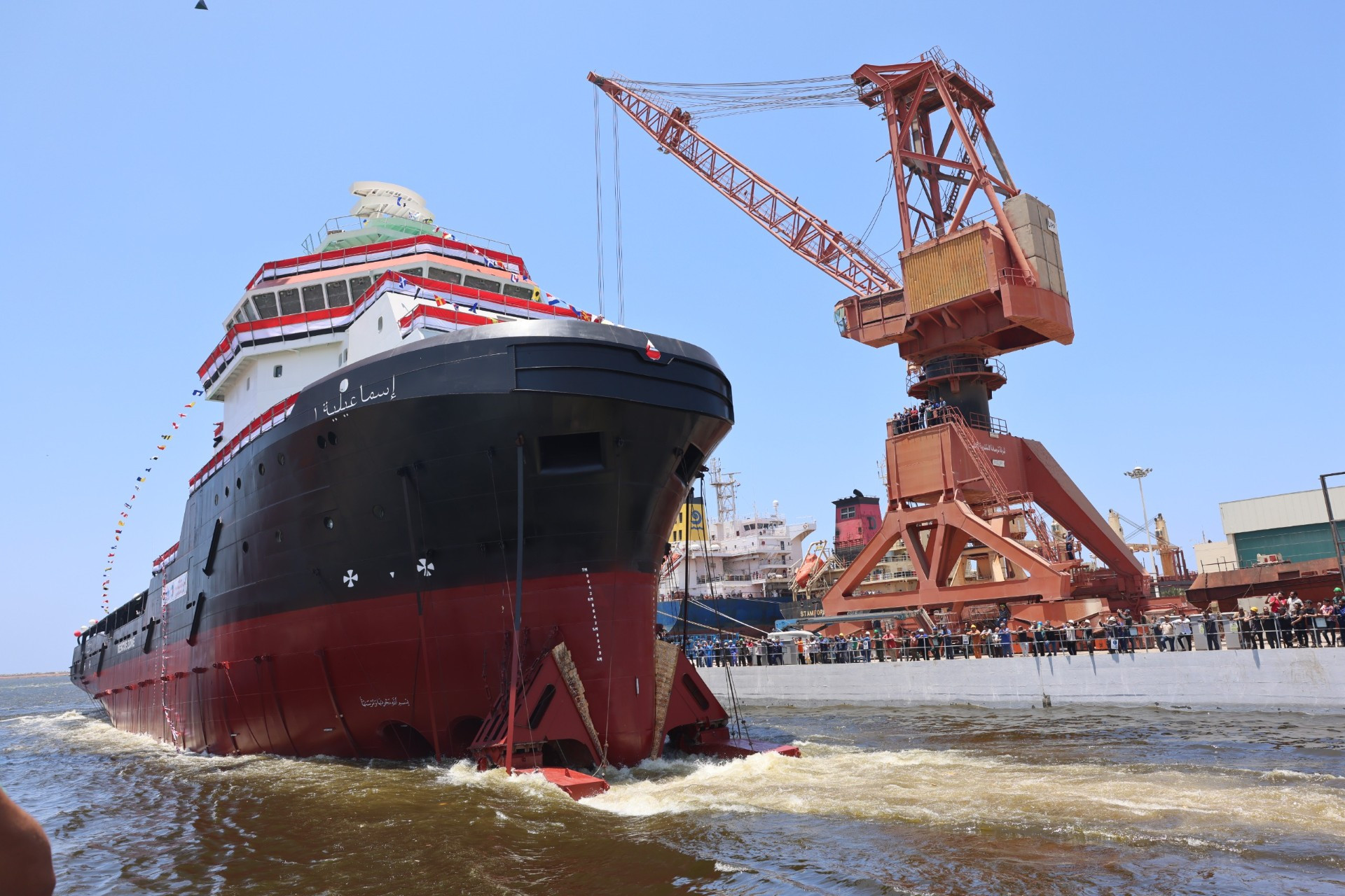 تدشين القاطرة اسماعيلية 1