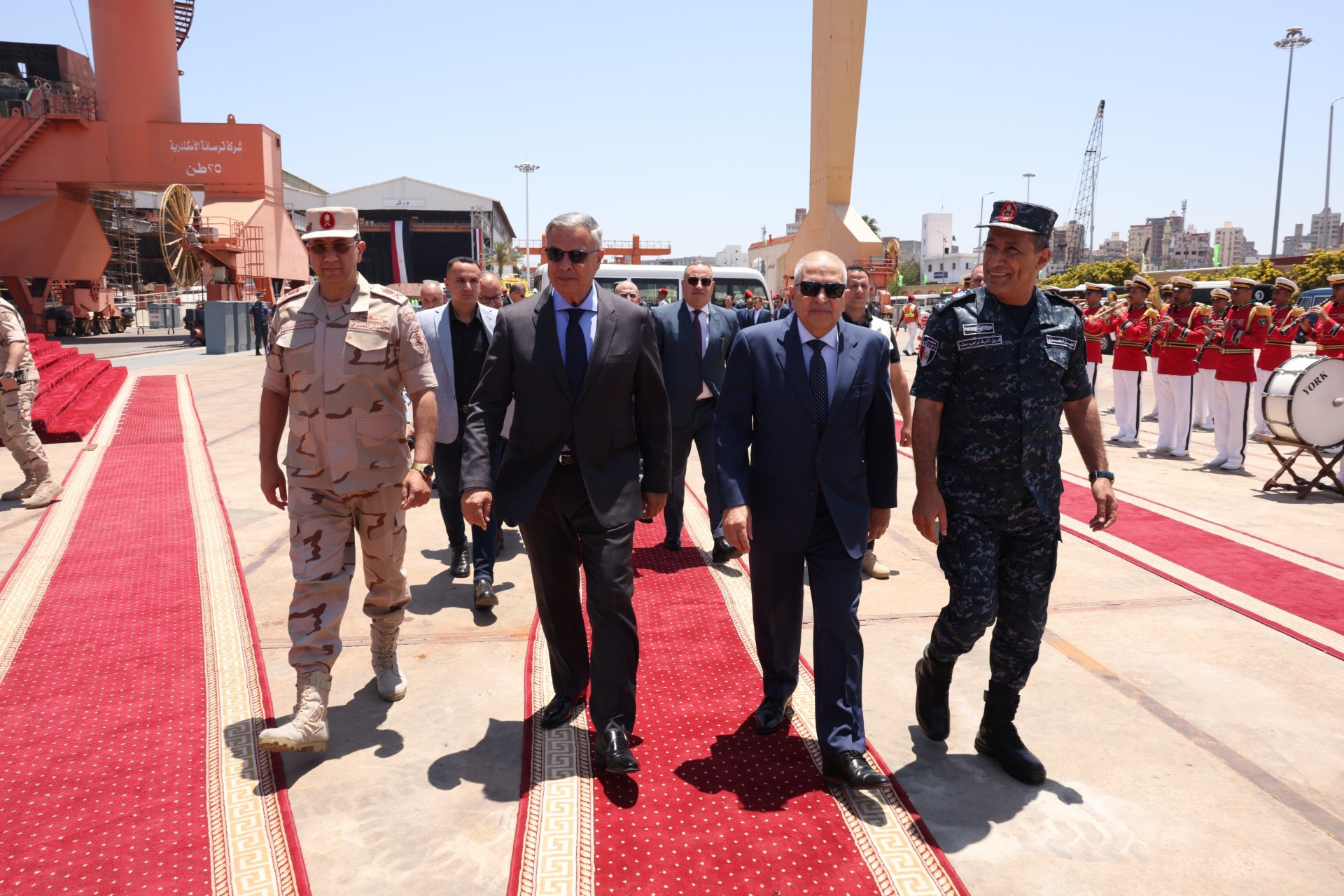 تدشين القاطرة اسماعيلية 1