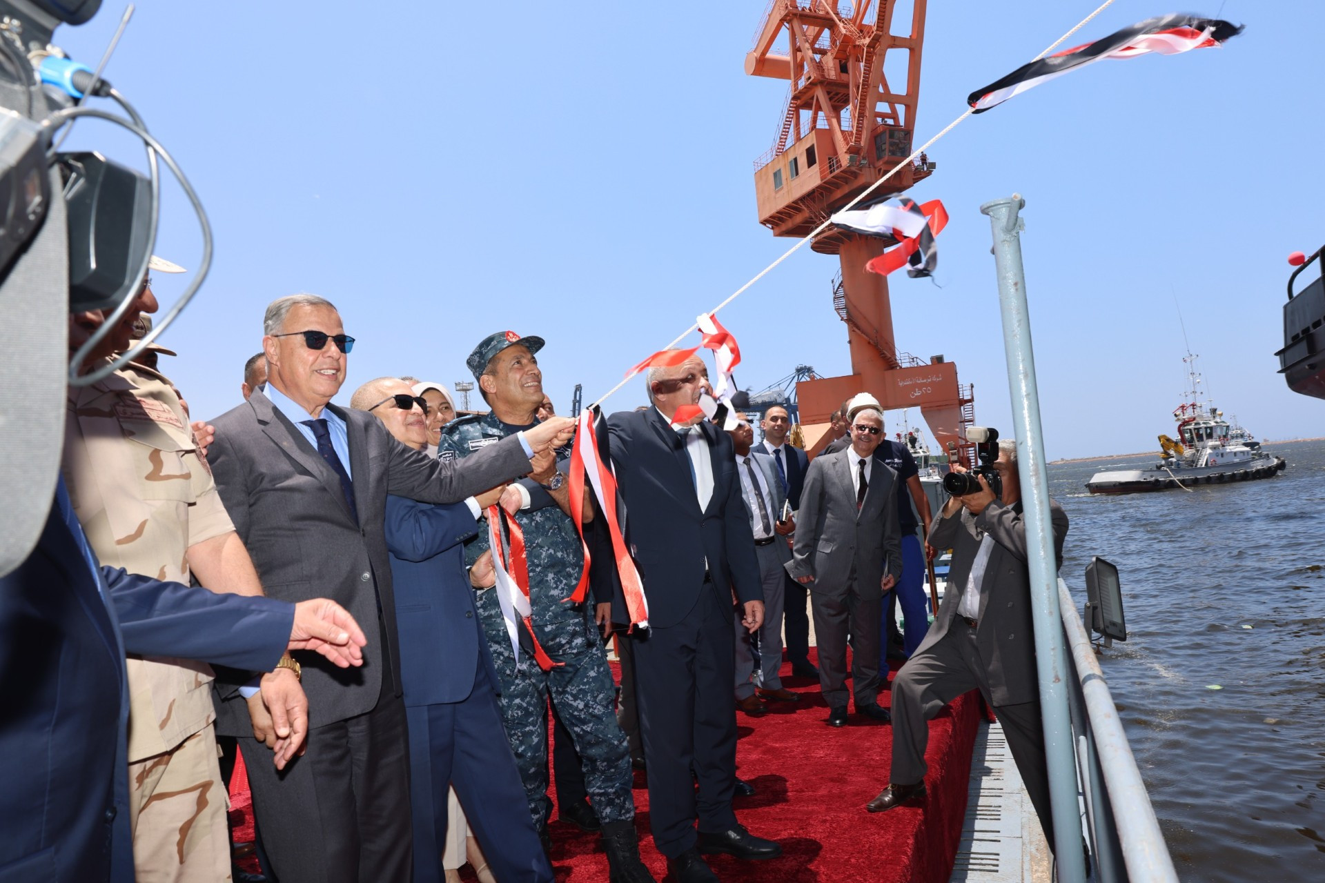 تدشين القاطرة اسماعيلية 1