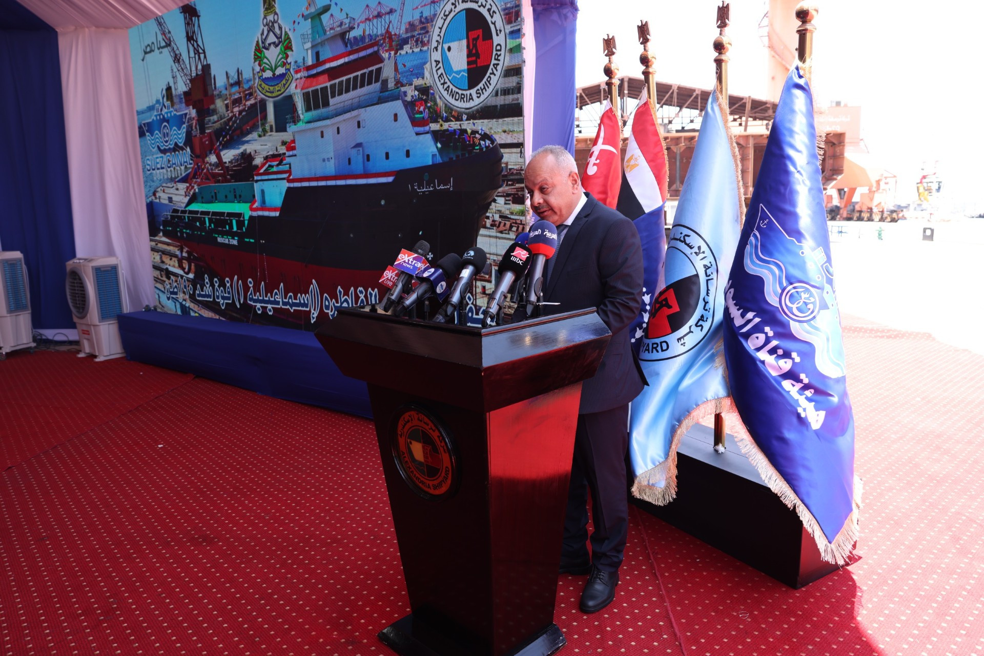 تدشين القاطرة اسماعيلية 1