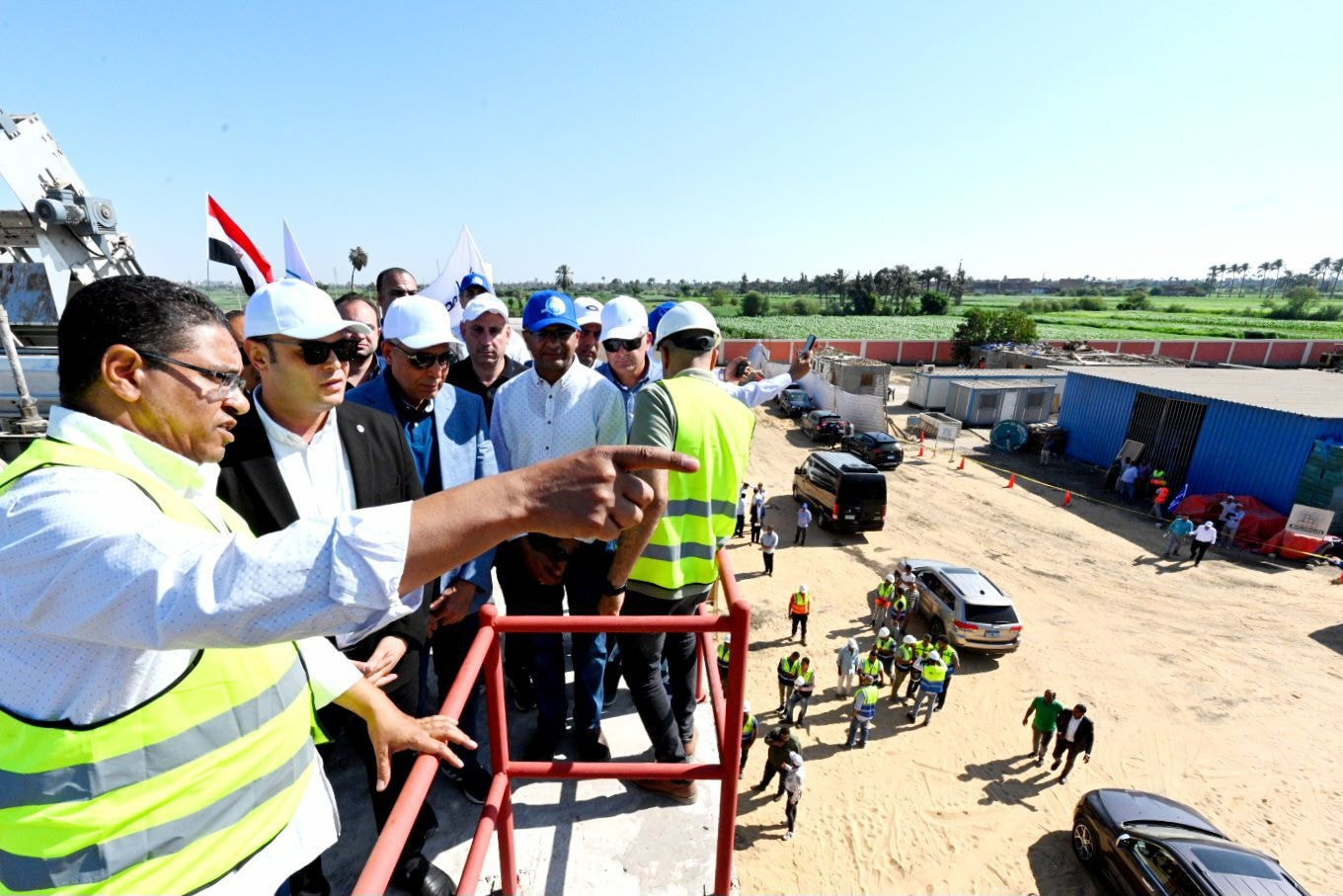 وزير الاسكان في المنيا