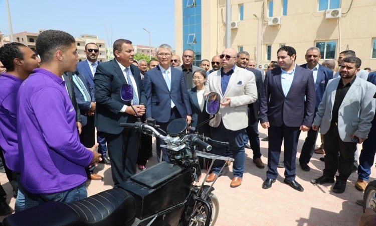 بني سويف: انطلاق الملتقى التوظيفي الأول للجامعة التكنولوجية برعاية الم