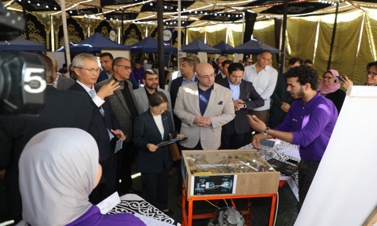 بني سويف: انطلاق الملتقى التوظيفي الأول للجامعة التكنولوجية برعاية الم