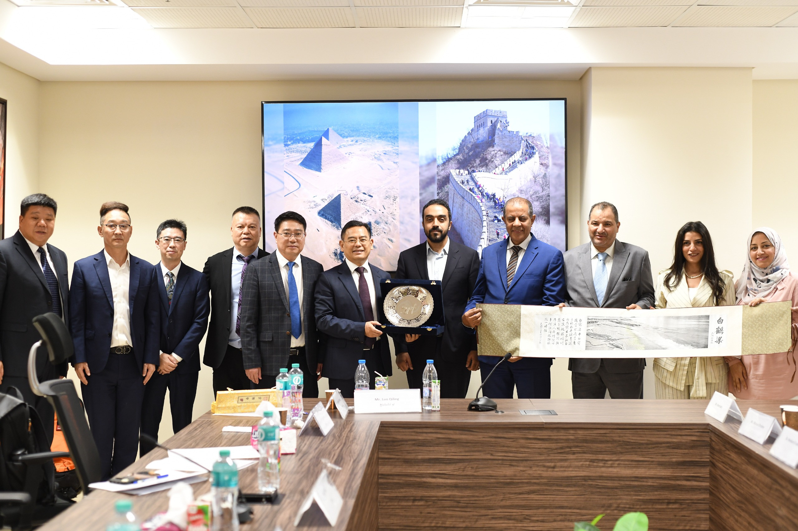 مصر والصين يبحثان التسجيل المشترك لمقياس النيل ونقوش بايهيليانج&nbsp;