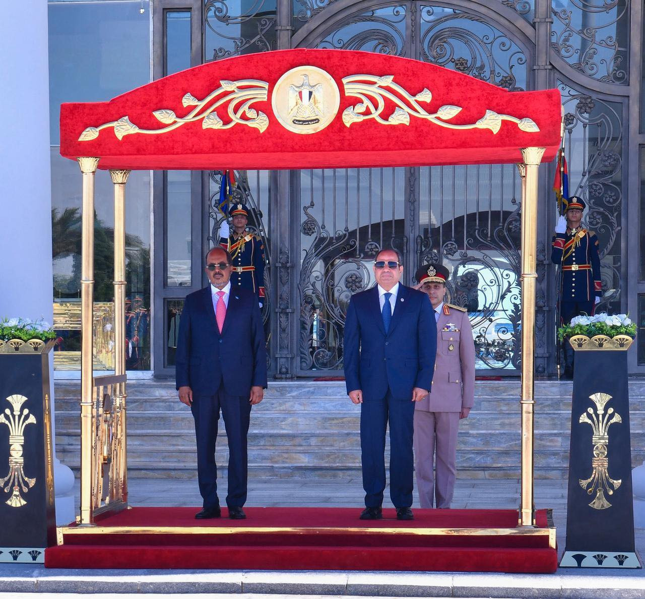 السيسي ونظيره الصومالي